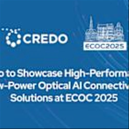 Credo to Showcase High-Performance, Low-Power Optical AI Connectivity Solutions at ECOC 2025