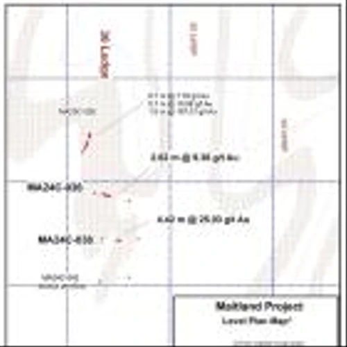 Dakota Gold Corp. Announces Drilling at the Maitland Gold Project Has Intersected 25.03 Grams/Tonne Gold over 4.4 Meters of Homestake Mine-Style Gold Mineralization in Drill Hole MA24C-038