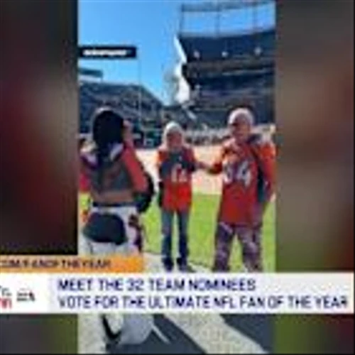 Denver Broncos 'Fan of the Year' 'GMFB'