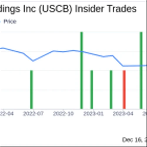 Executive VP and CFO Robert Anderson Buys 8,750 Shares of USCB Financial Holdings Inc