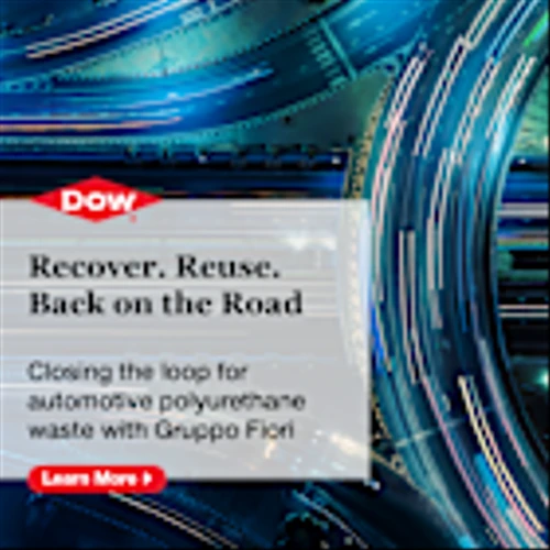 Dow and Gruppo Fiori develop breakthrough recycling process for automotive polyurethane waste