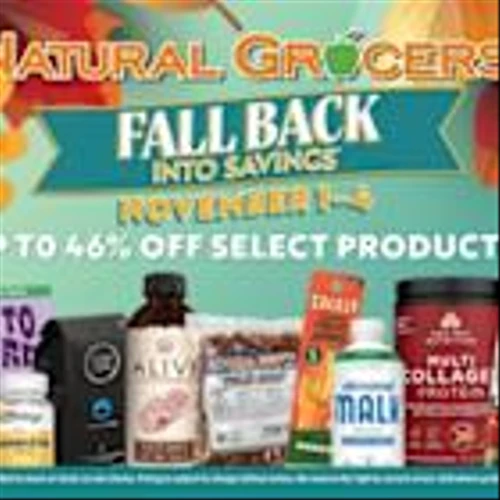 Turn Back the Clock, Turn Up the Savings at Natural Grocers®