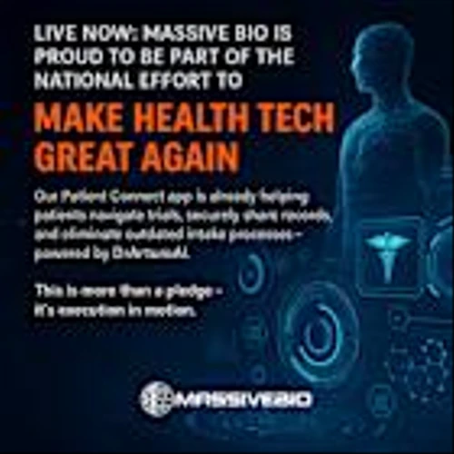 MASSIVE BIO Delivers on CMS Interoperability Vision with Live Patient Connect App and AI Trial Matching Assistant