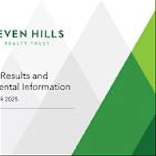 Seven Hills Realty Trust Announces First Quarter 2025 Results