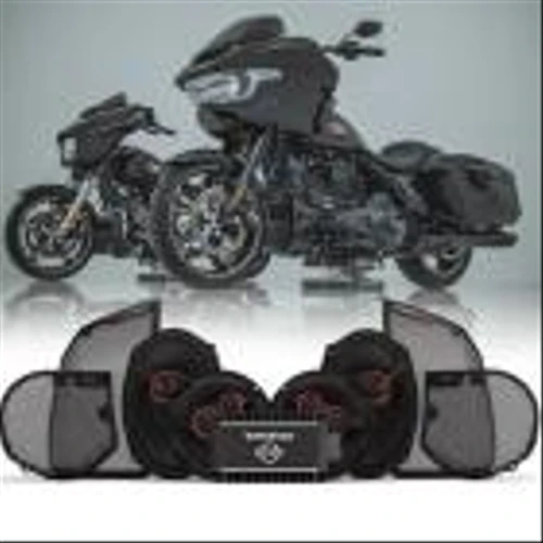 Introducing the New Harley-Davidson® Audio Powered by Rockford Fosgate® Stage III Audio Systems