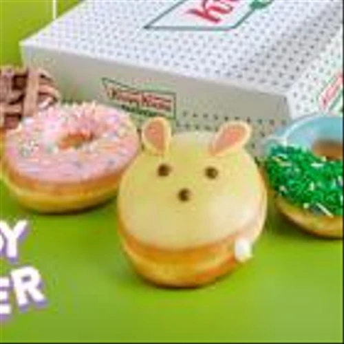 Krispy Kreme introduces new bunny-themed doughnut collection
