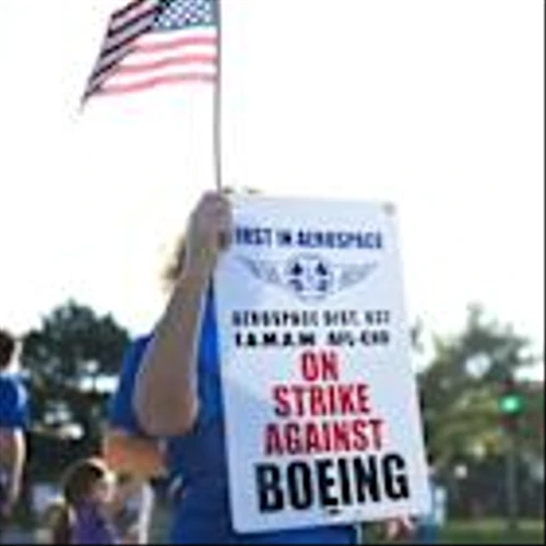 Striking Boeing defense workers’ union ask lawmakers to help