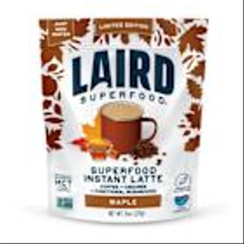 Laird Superfood® Brews New Fall Flavor: Maple Instant Latte with Functional Mushrooms