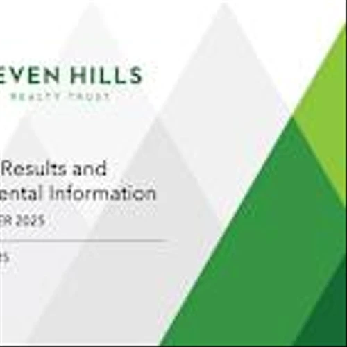 Seven Hills Realty Trust Announces Third Quarter 2025 Results