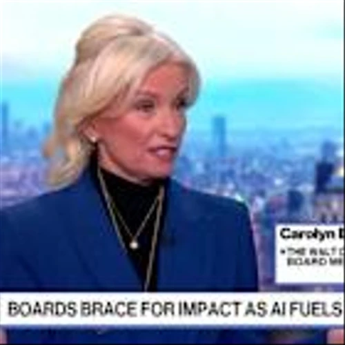 Disney Board Member Everson on AI, Tariffs, Iger Succession