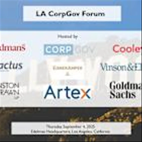 LA CorpGov Forum Sept 4: Featuring Sports, Entertainment & International Business