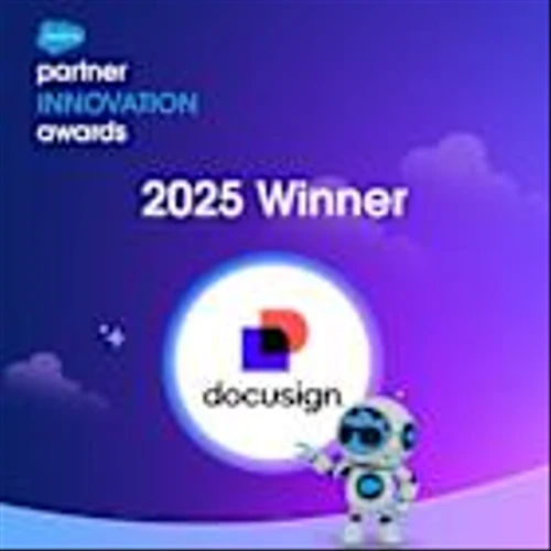 Docusign Recognized in Salesforce 2025 Partner Innovation Awards