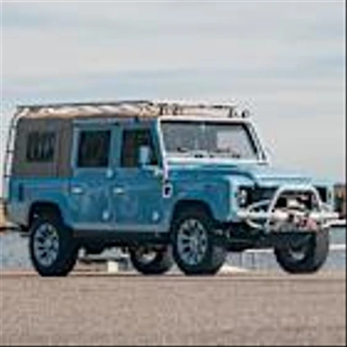 ECD Auto Design Reveals a Light Blue Nautical Defender 110 Crested with Pelican Emblems