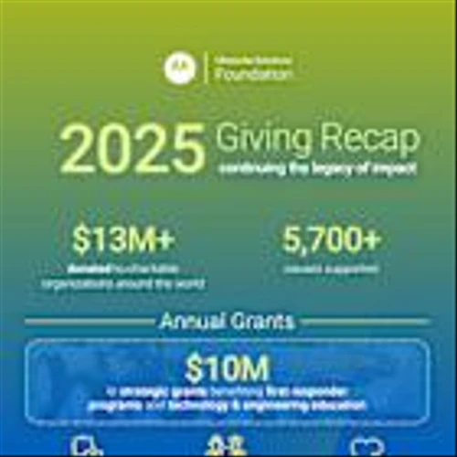 Motorola Solutions Foundation Invests Over $10 Million to Support First Responders and Future Innovators