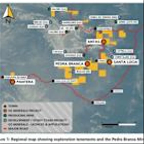 GOLD ROYALTY TO ACQUIRE PRODUCING PEDRA BRANCA GOLD AND COPPER ROYALTY
