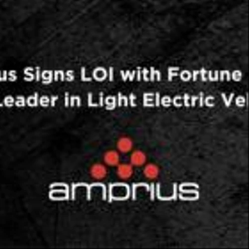 Amprius Signs LOI with Fortune Global 500 Leader in Light Electric Vehicles