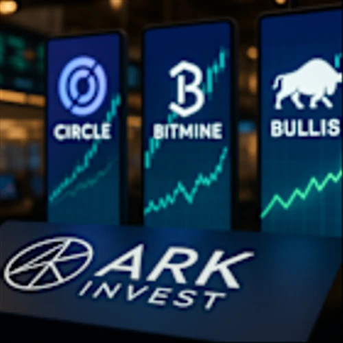 ARK Invest Buys the Dip in Circle, BitMine and Bullish
