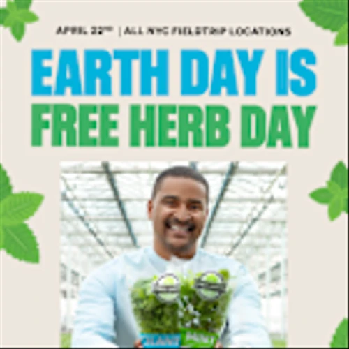 Edible Garden and Chef JJ Johnson Deliver Fresh Flavor and Sustainability to NYC with Earth Day Herb Giveaway