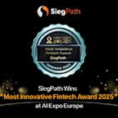 SiegPath Wins "Most Innovative Fintech Award 2025" at AI Expo Europe