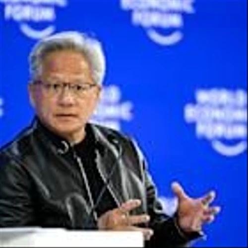 Tech CEOs boast and bicker about AI at Davos