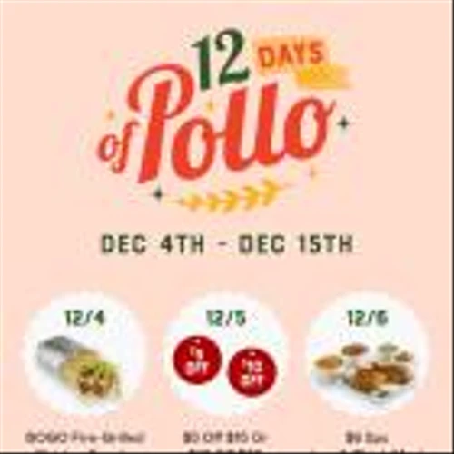 El Pollo Loco Gives the Gift of Savings: Over $100 in Holiday Deals for Every Loco Rewards Member