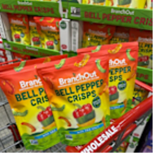 BranchOut Food Secures $600K+ Order from the Midwest Region of the Nation’s Largest Warehouse Club, Driving Bell Pepper Crisps Expansion Across Four Regions