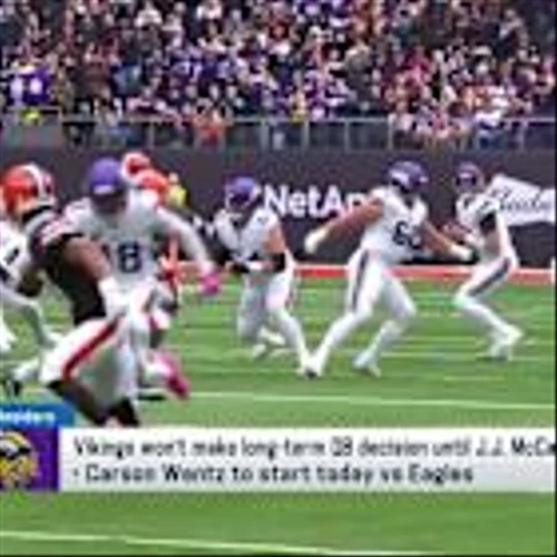 Rapoport: Vikings won't make long-term QB decision until J.J. McCarthy is fully healthy