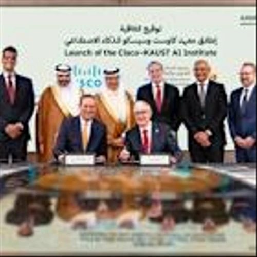 H.R.H. Prince Abdulaziz bin Salman Attends Cisco's and King Abdullah University of Science and Technology's (KAUST) Launch of Landmark AI Institute to Accelerate AI Research, Development and Talent in Saudi Arabia