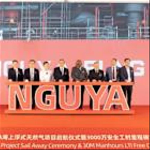 Nguya FLNG unit sets sail for Congo LNG project