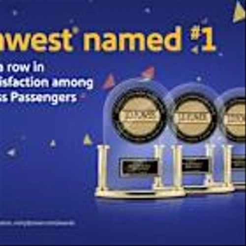 SOUTHWEST AIRLINES RANKS FIRST IN ECONOMY CLASS CUSTOMER SATISFACTION BY J.D. POWER FOR FOURTH YEAR IN A ROW