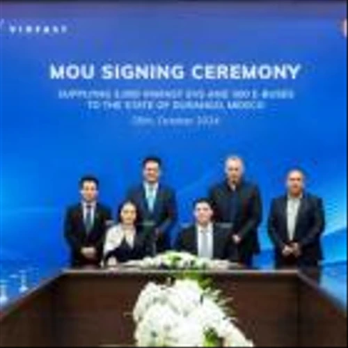 VINFAST AND DURANGO DRIVERS' UNION SIGN STRATEGIC MOU ON GREEN TRANSITION OF PUBLIC TRANSPORT IN MEXICO