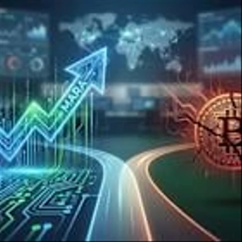 MARA Is Up 5% While Bitcoin Falls: What’s Driving the Divergence?