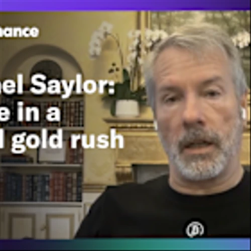 Michael Saylor sees bitcoin eclipsing gold in 'digital gold rush'