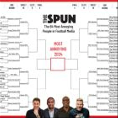 The Spun’s "Top 64 Most Annoying People in Football Media" Tournament Down to Sweet 16