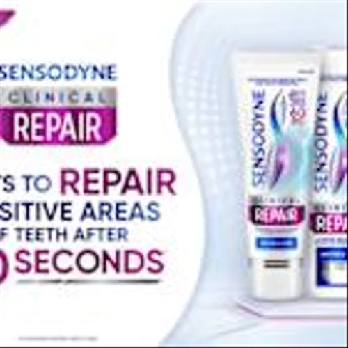 New Sensodyne Clinical Repair Toothpaste Launches with Breakthrough Formula for Rapid, Clinically Proven Sensitivity Relief