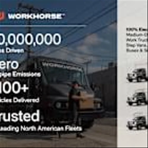 Workhorse Electric Vehicles Surpass 20 Million Miles on the Road