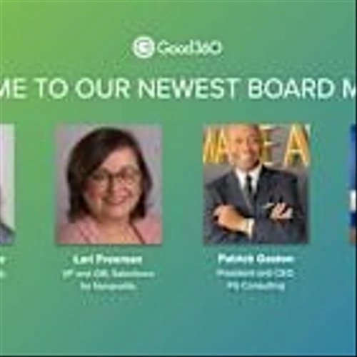Good360 Expands Board of Directors with Visionary Leaders from UPS, Salesforce, Global Philanthropy and United Airlines