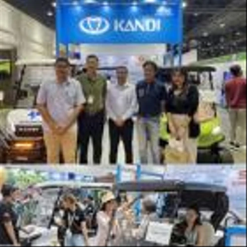 Kandi Shines at Thailand Golf Cart Expo, Expands in Southeast Asia