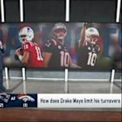 How does Drake Maye limit turnovers vs. Broncos 'NFL GameDay Morning'