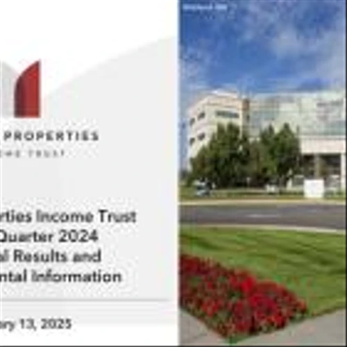 Office Properties Income Trust Announces Fourth Quarter 2024 Results