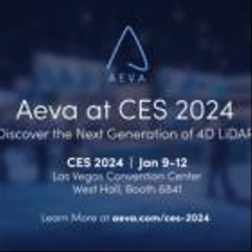 Aeva to Showcase World’s First Automotive-Grade FMCW 4D LiDAR for Advanced Driver Assist and Autonomy in Production Vehicles at CES 2024