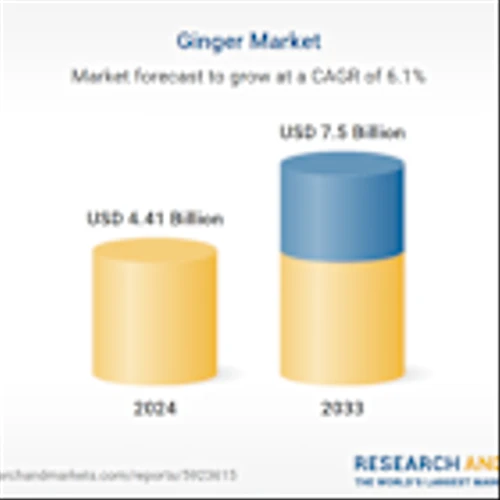 Ginger Market Competitive Analysis Report 2025: Key Players, Recent Developments, Strategies, Sustainability, Product Launches, Key Persons, and Revenue Forecasts to 2033