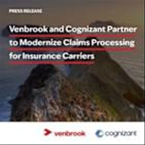 Venbrook and Cognizant Partner to Modernize Claims Processing for Insurance Carriers