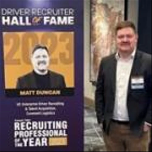 Matthew Duncan of Covenant Logistics Named 2023 Transport Topics Recruiting Professional of the Year