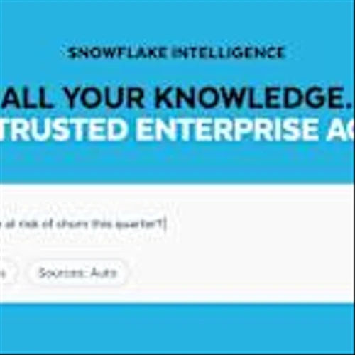 Snowflake Intelligence Brings Agentic AI to the Enterprise