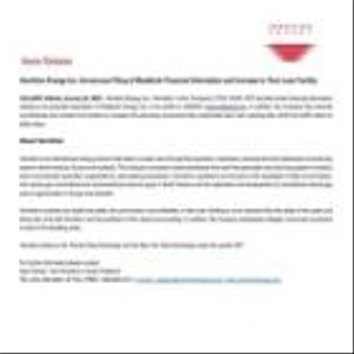 Vermilion Energy Inc. Announces Filing of Westbrick Financial Information and Increase to Term Loan Facility