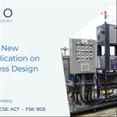 Aduro Clean Technologies Files New Patent Application on Novel Process Design