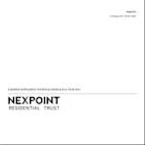 NEXPOINT RESIDENTIAL TRUST, INC. REPORTS FOURTH QUARTER AND FULL YEAR 2024 RESULTS