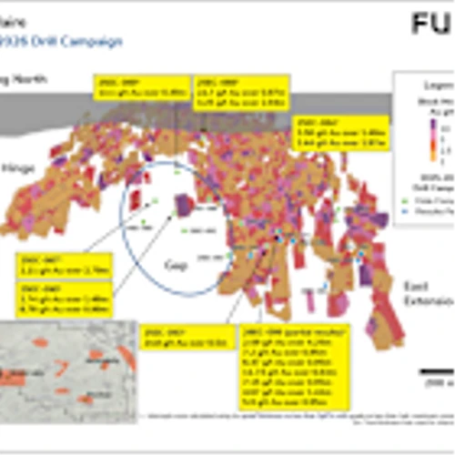 Fury Intercepts 11.74 g/t Gold over 6.63 Metres from Infill Drilling at Eau Claire; Commences Phase 2 Drilling