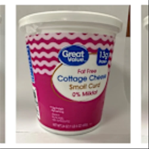 Saputo USA Recalls Great Value Cottage Cheese Because of Possible Health Risk